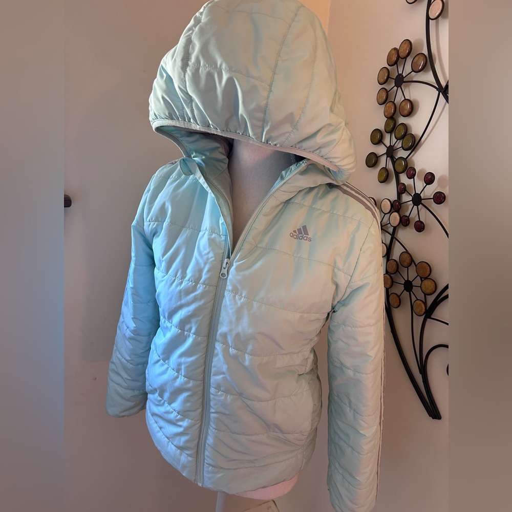 Adidas winter jacket for big girls